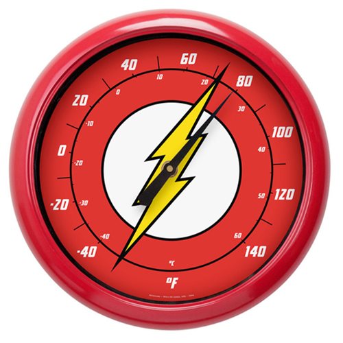 The Flash Logo 10-Inch Thermometer